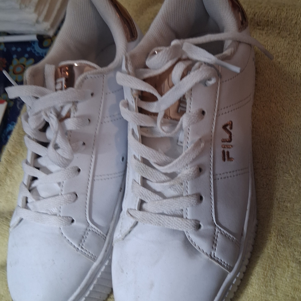 FILA Women White Sneakers